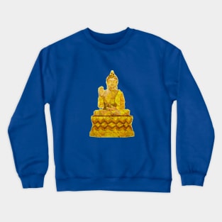 Buddha Lowpoly Crewneck Sweatshirt